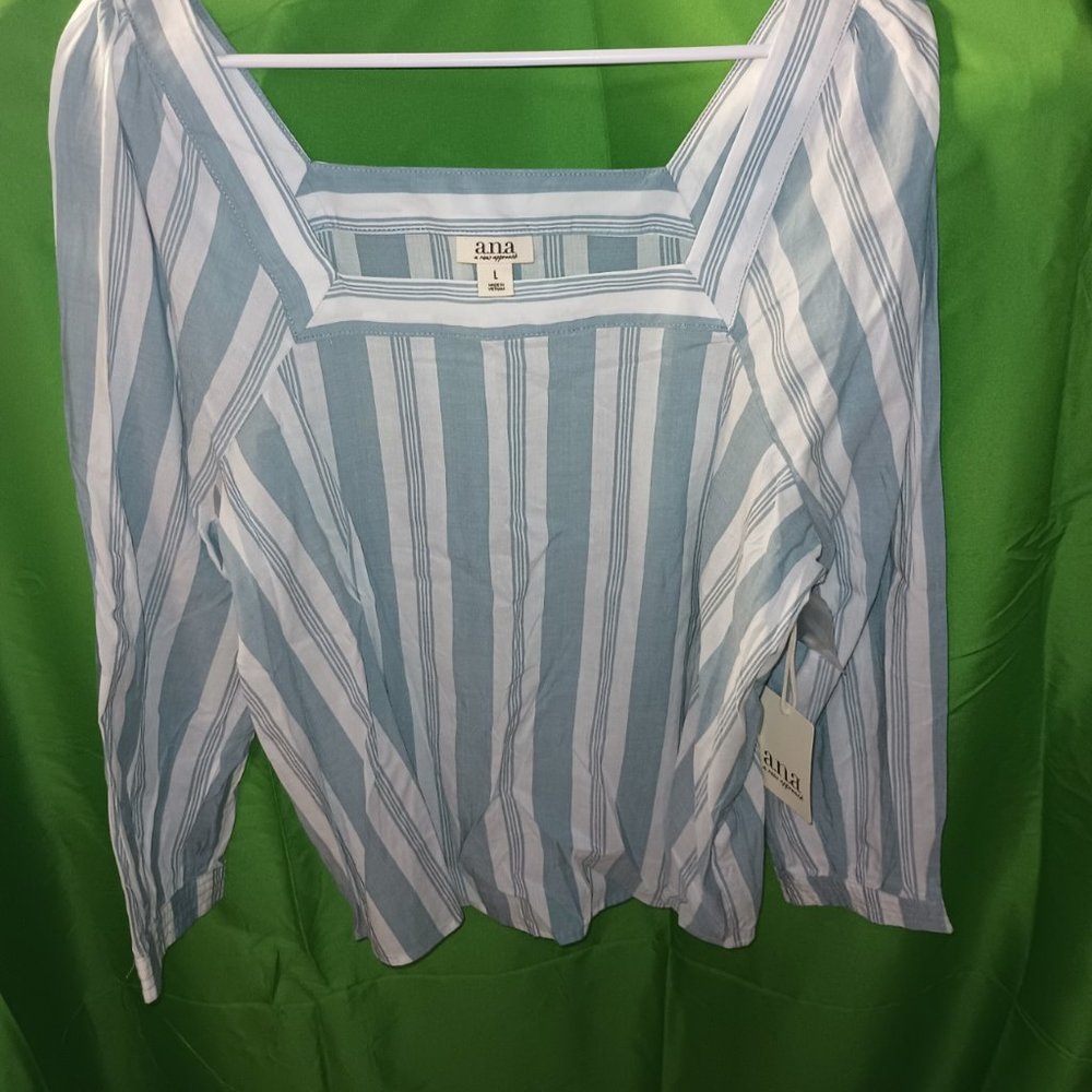 ana square neckline blouse